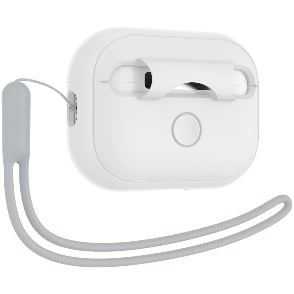 Oryginalne etui od marki Spigen z serii Silicone Fit dla AirPods Pro 2